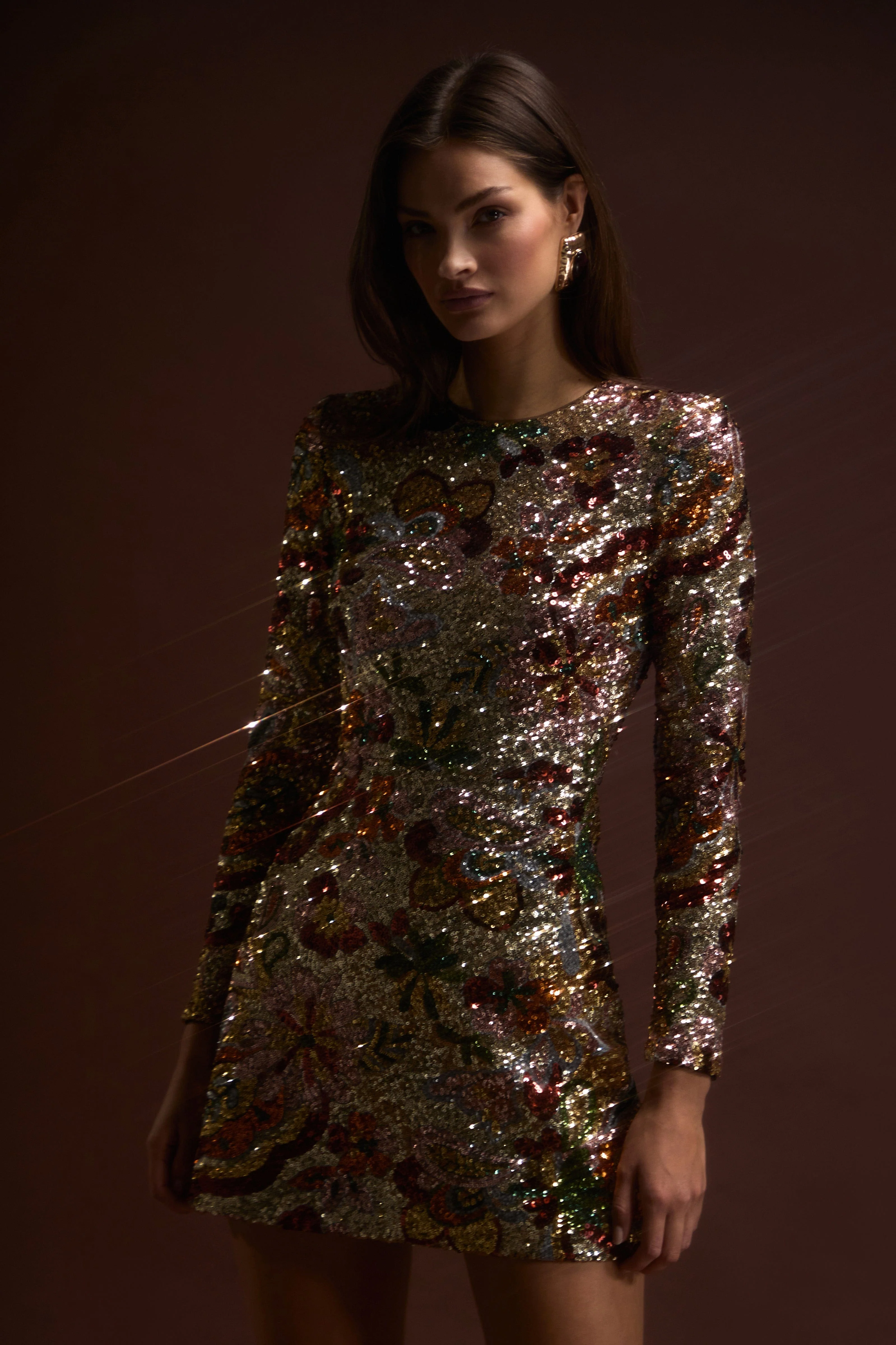 Camille Gold Dress - Image 7