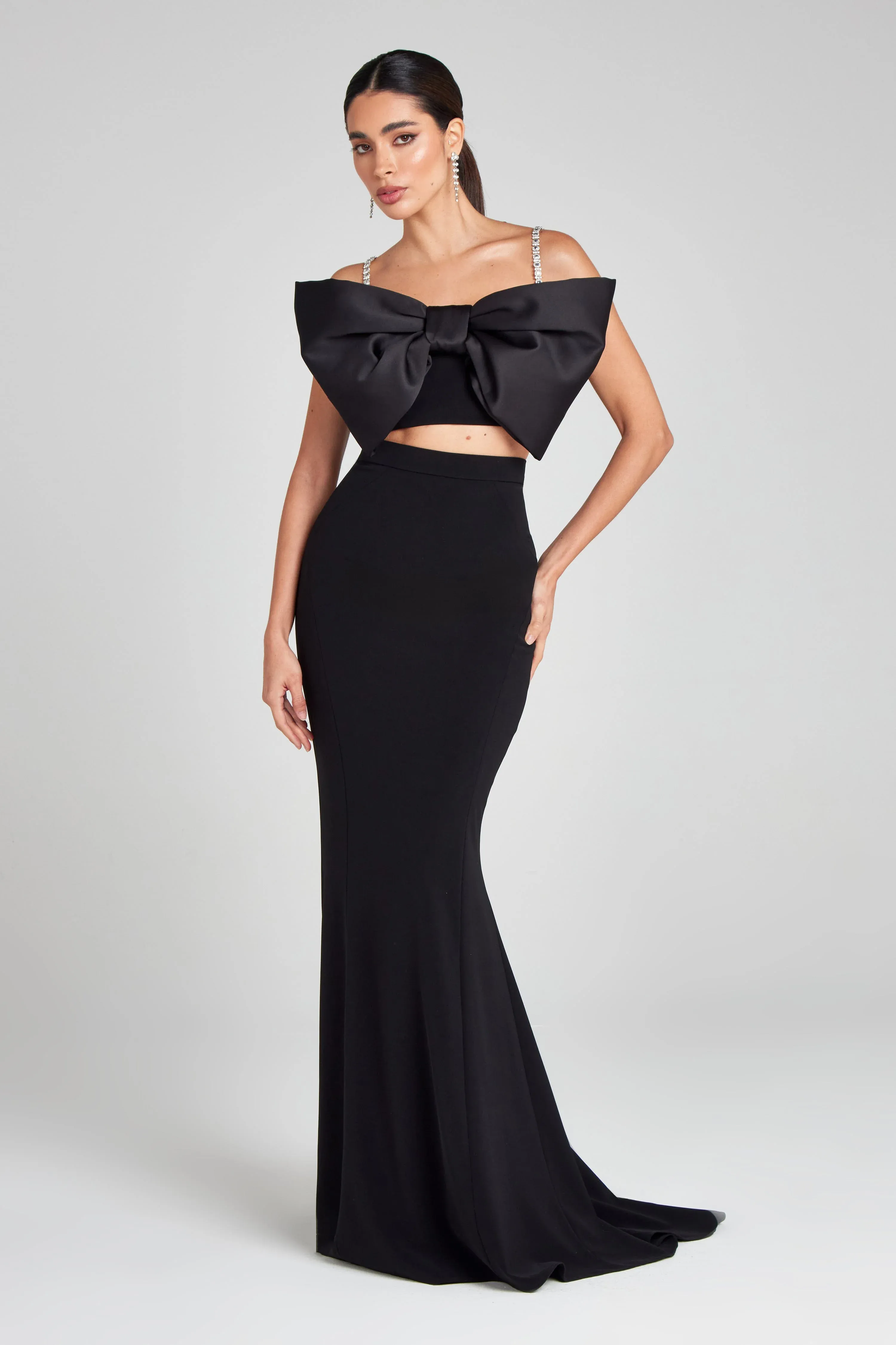 Carolina Black Maxi Skirt - Image 34