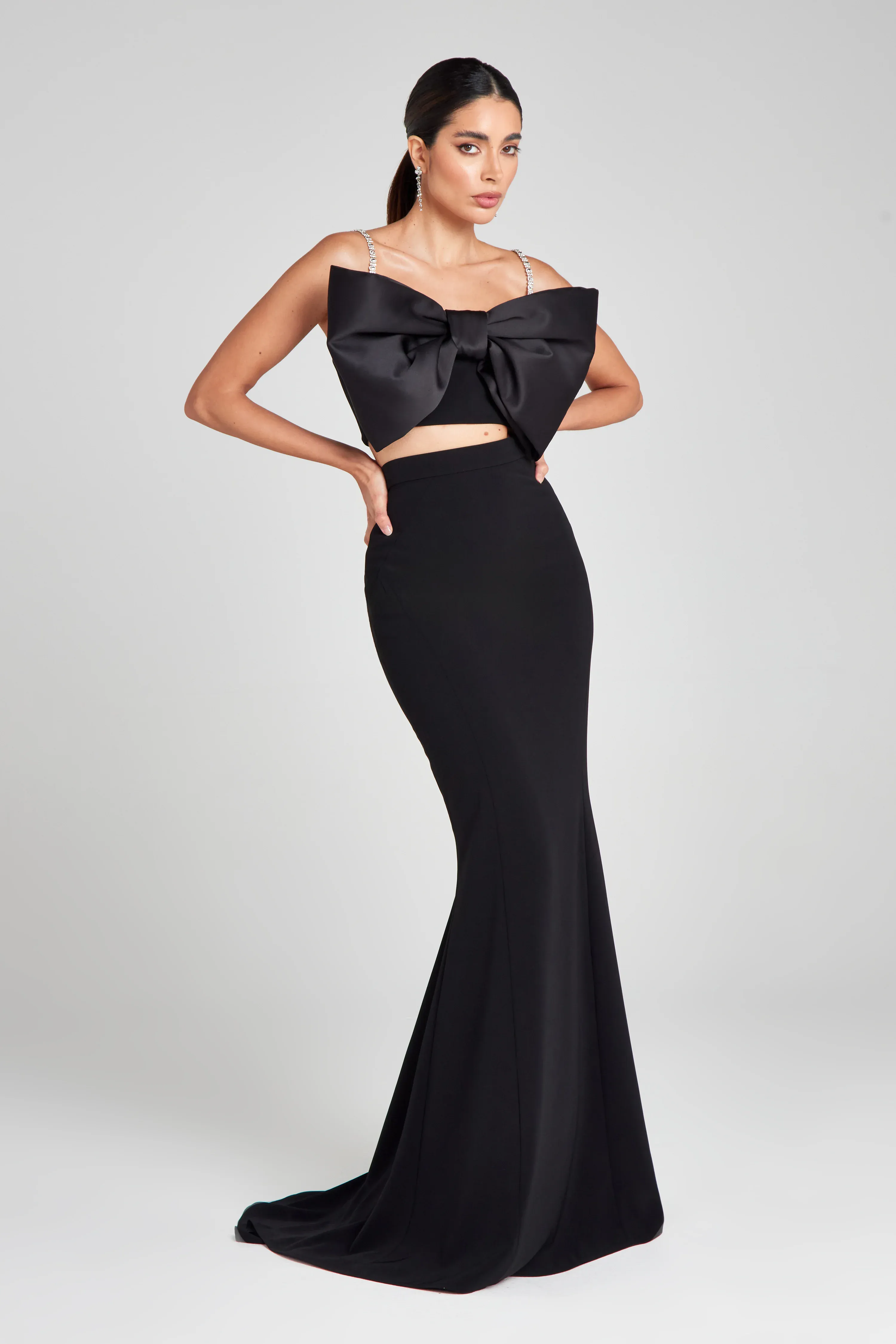 Carolina Black Maxi Skirt - Image 52