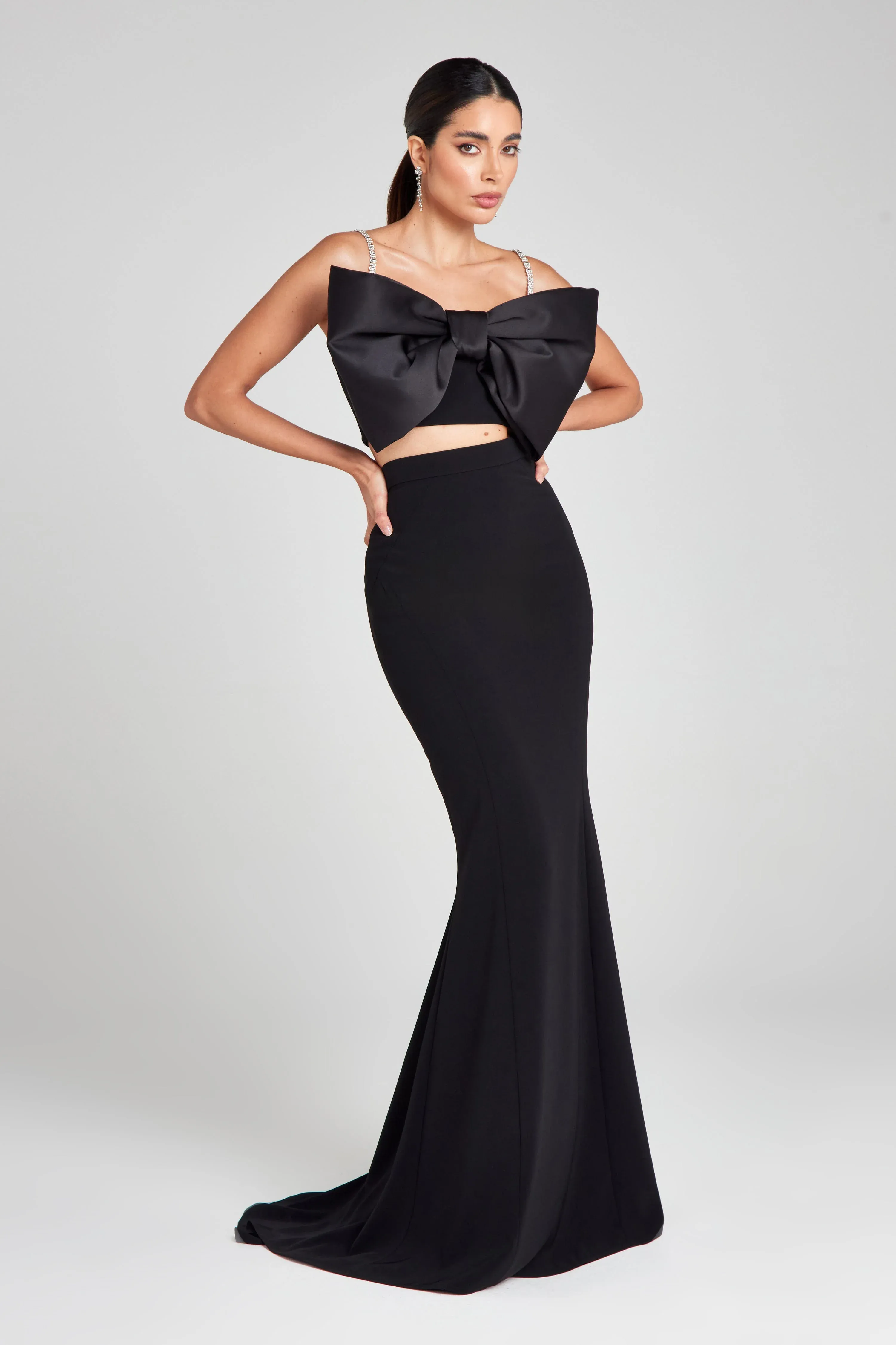 Carolina Black Maxi Skirt - Image 53