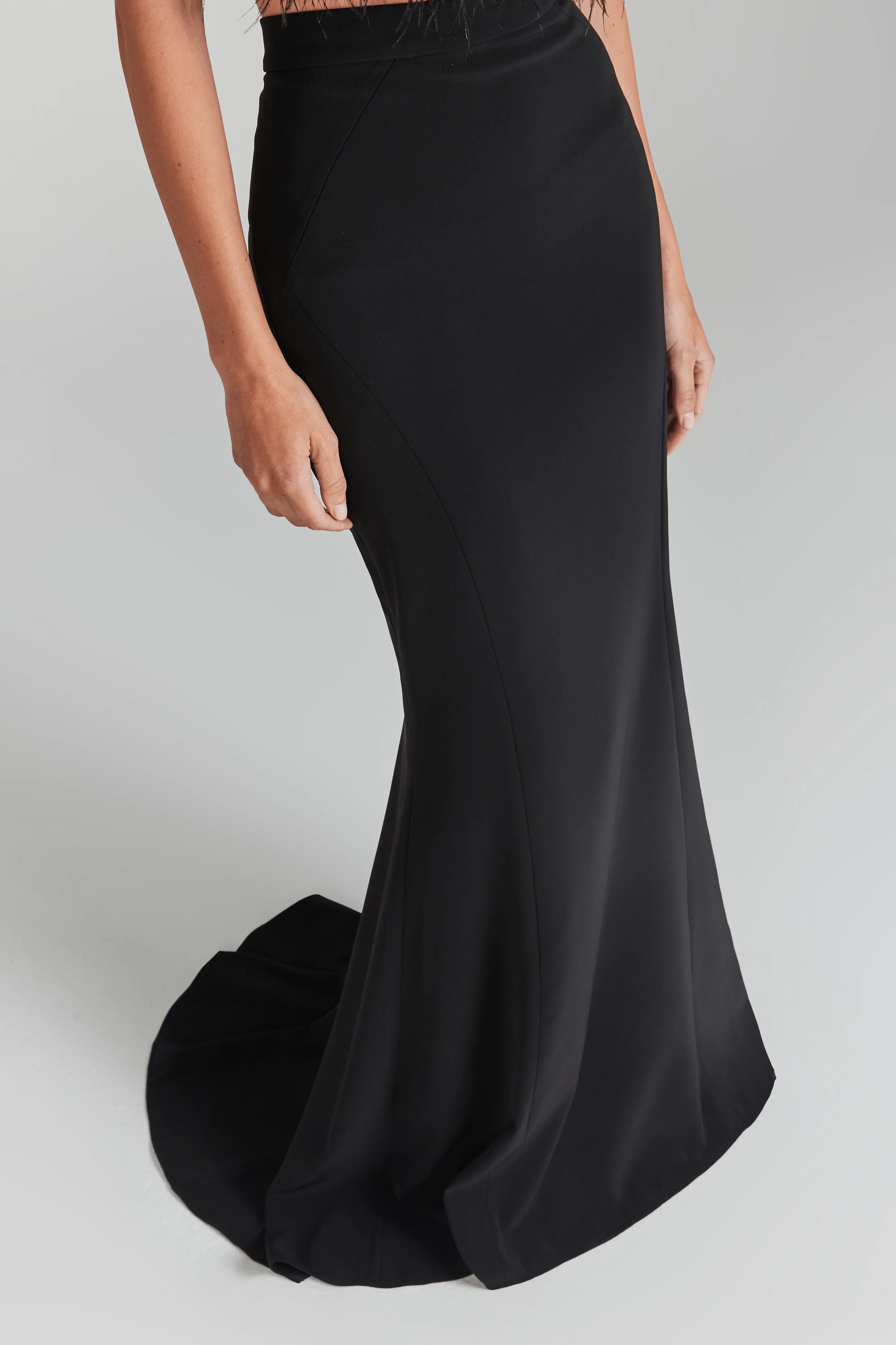 Carolina Black Maxi Skirt - Image 61
