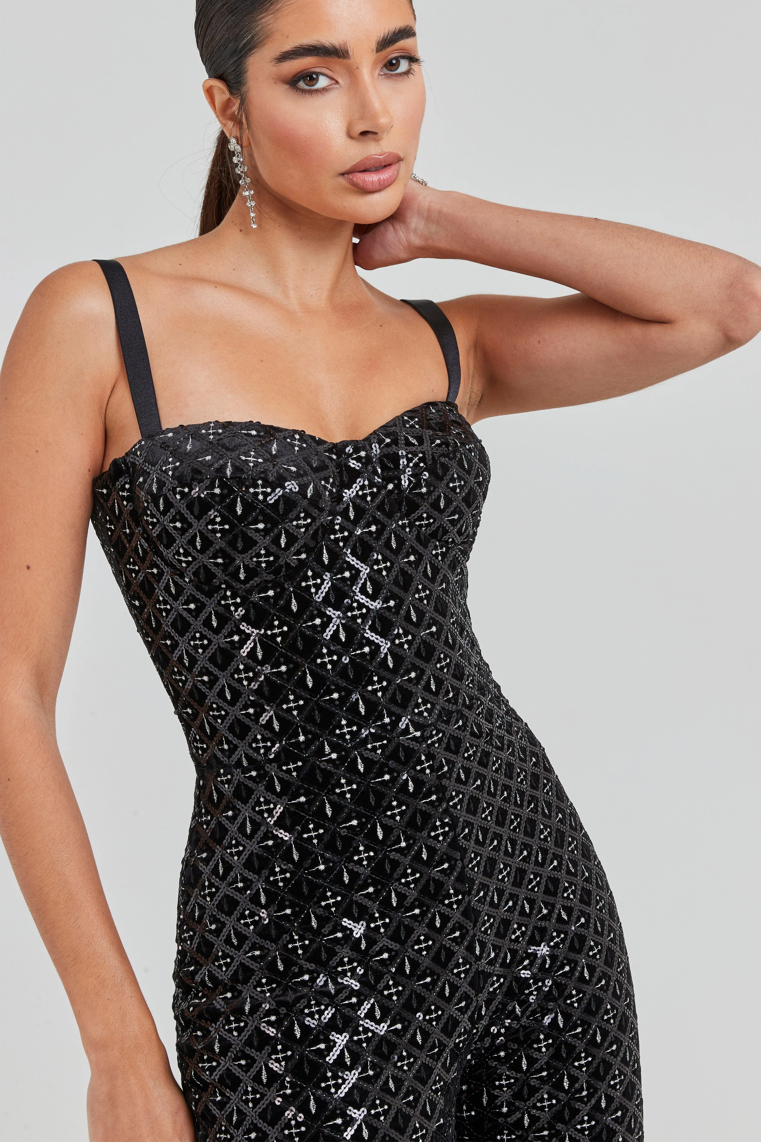 Hailey Black Jumpsuit - Image 3