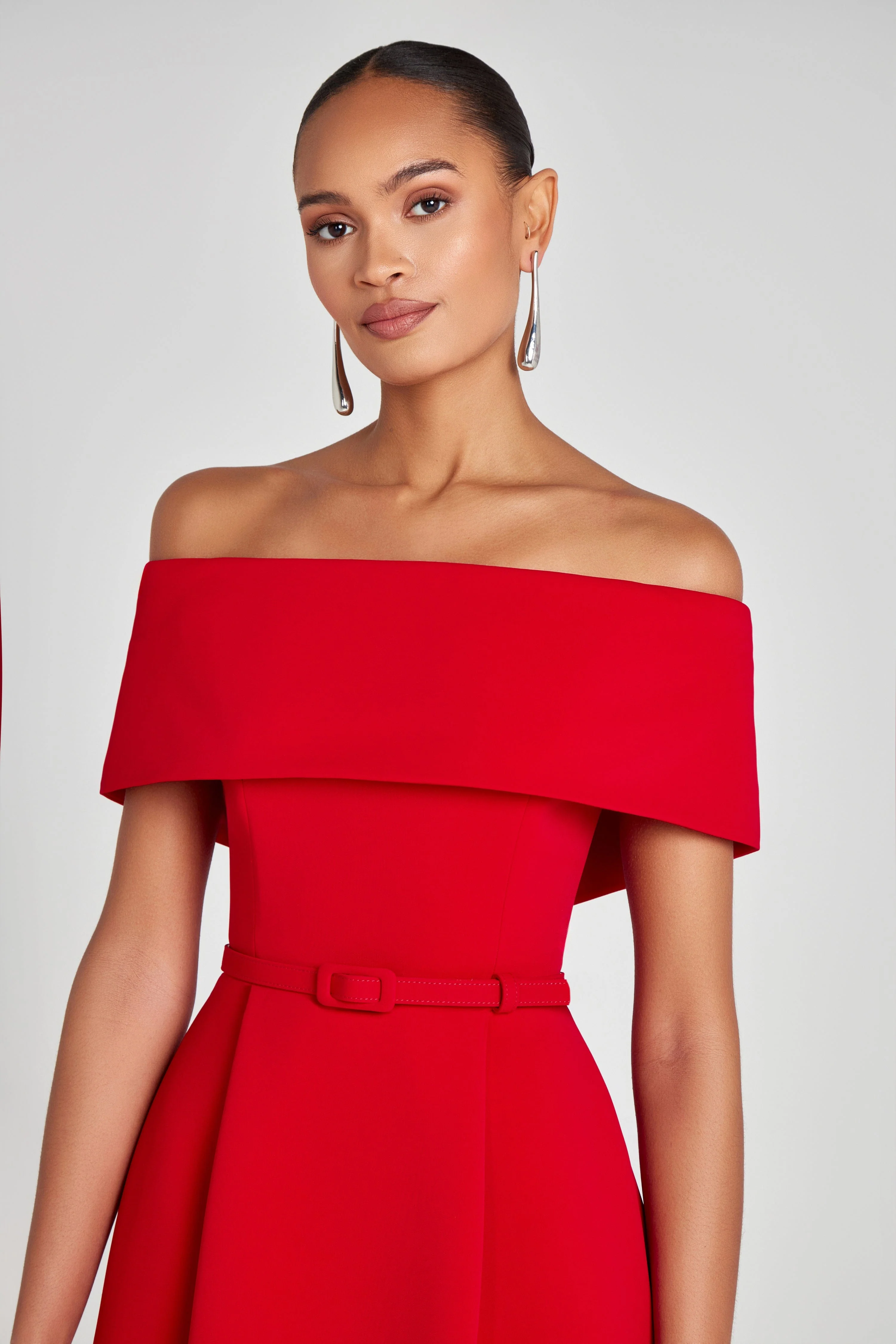 Harper Red Dress - Image 5