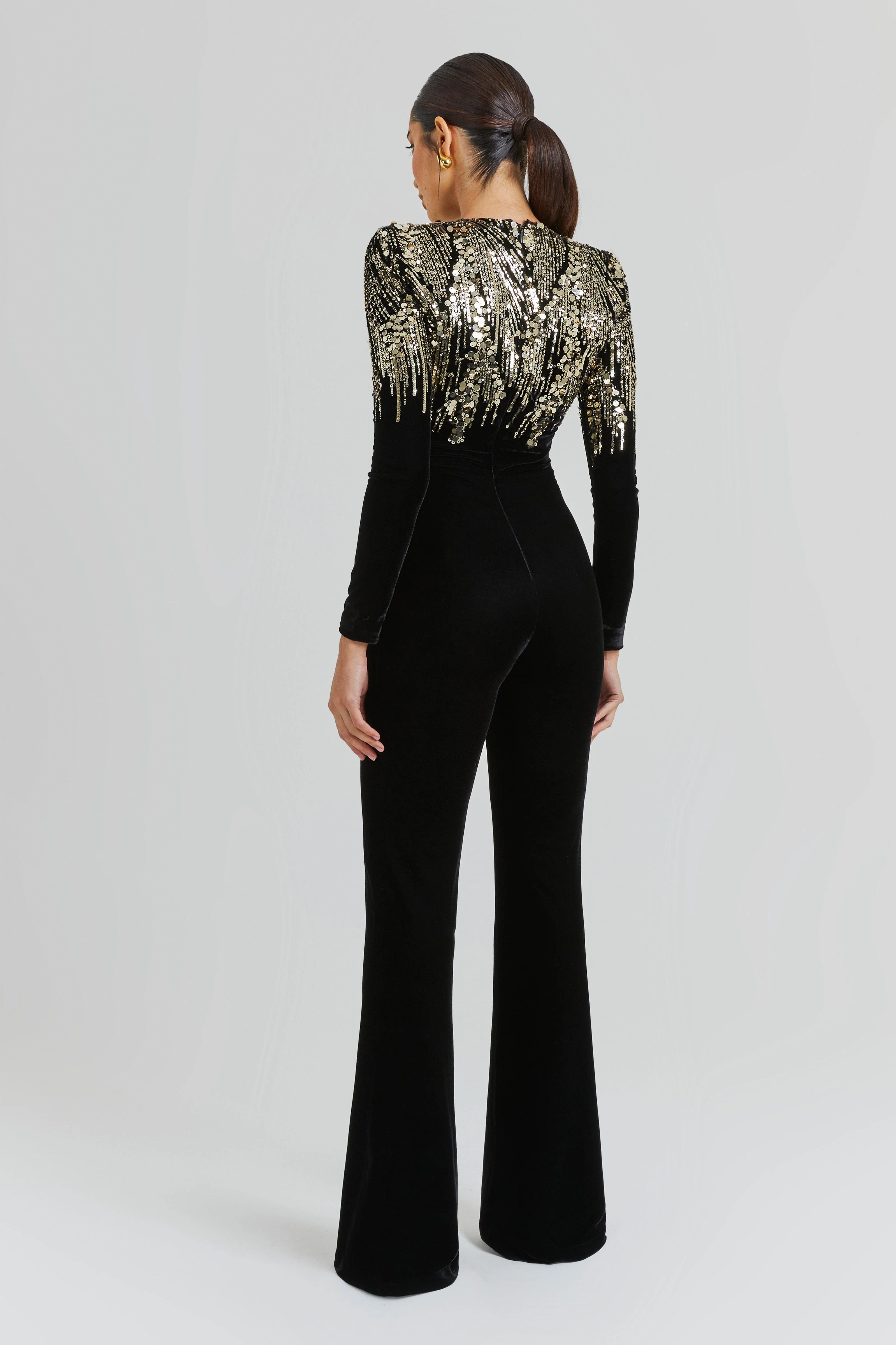 Katarina Black Jumpsuit - Image 5