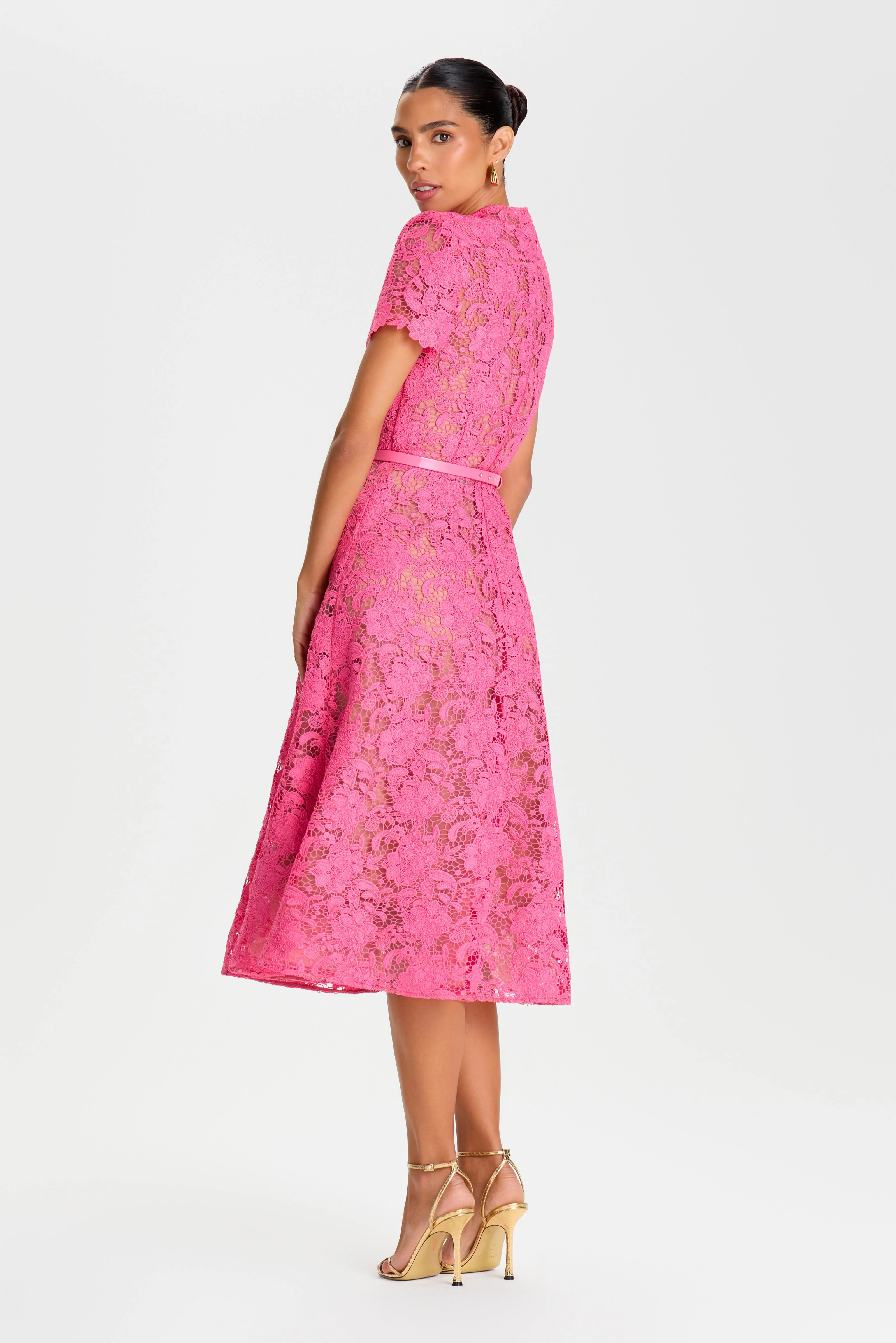 Kate Pink Dress - Image 4