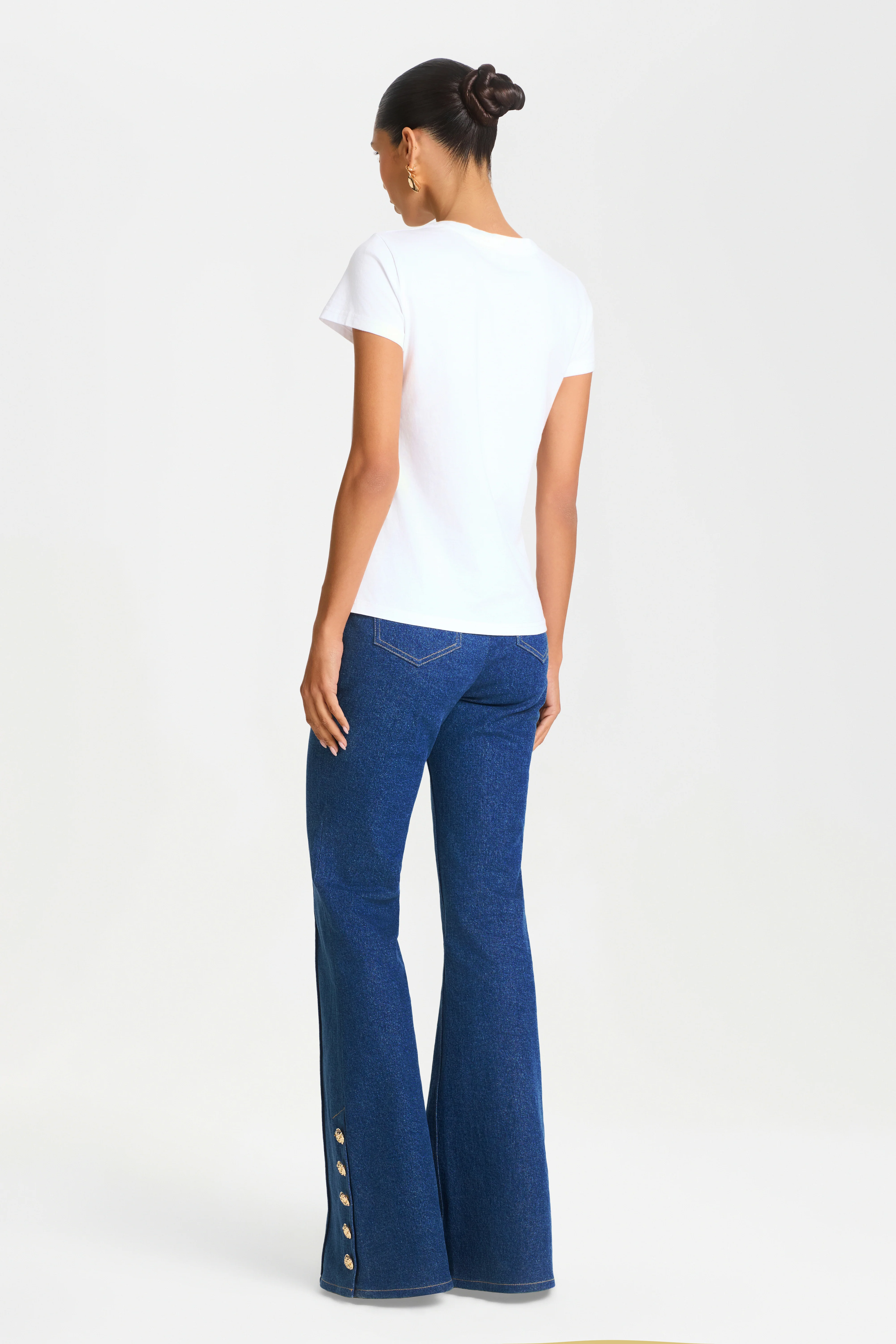 Kendra Dark Denim Trousers - Image 5