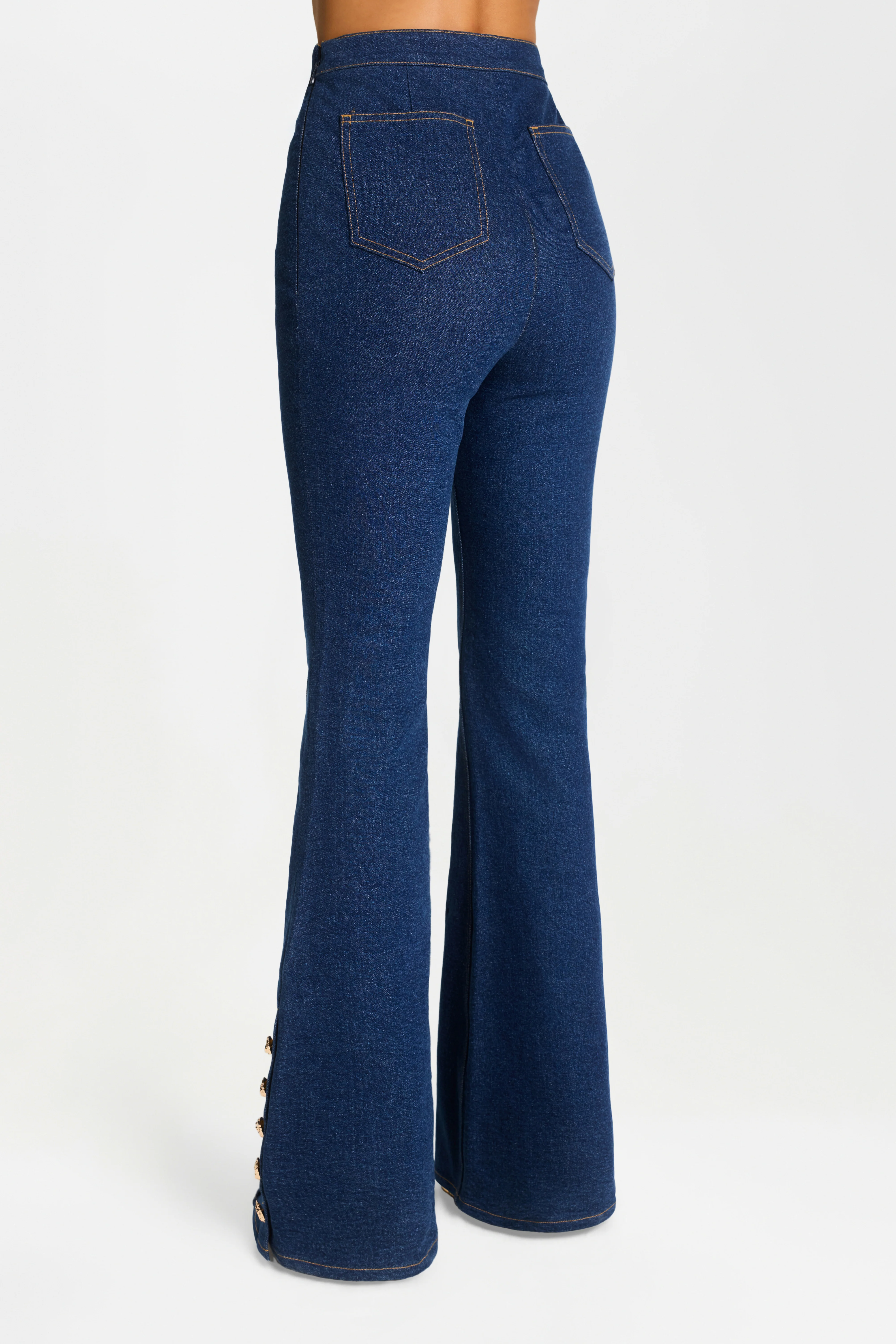 Kendra Dark Denim Trousers - Image 6