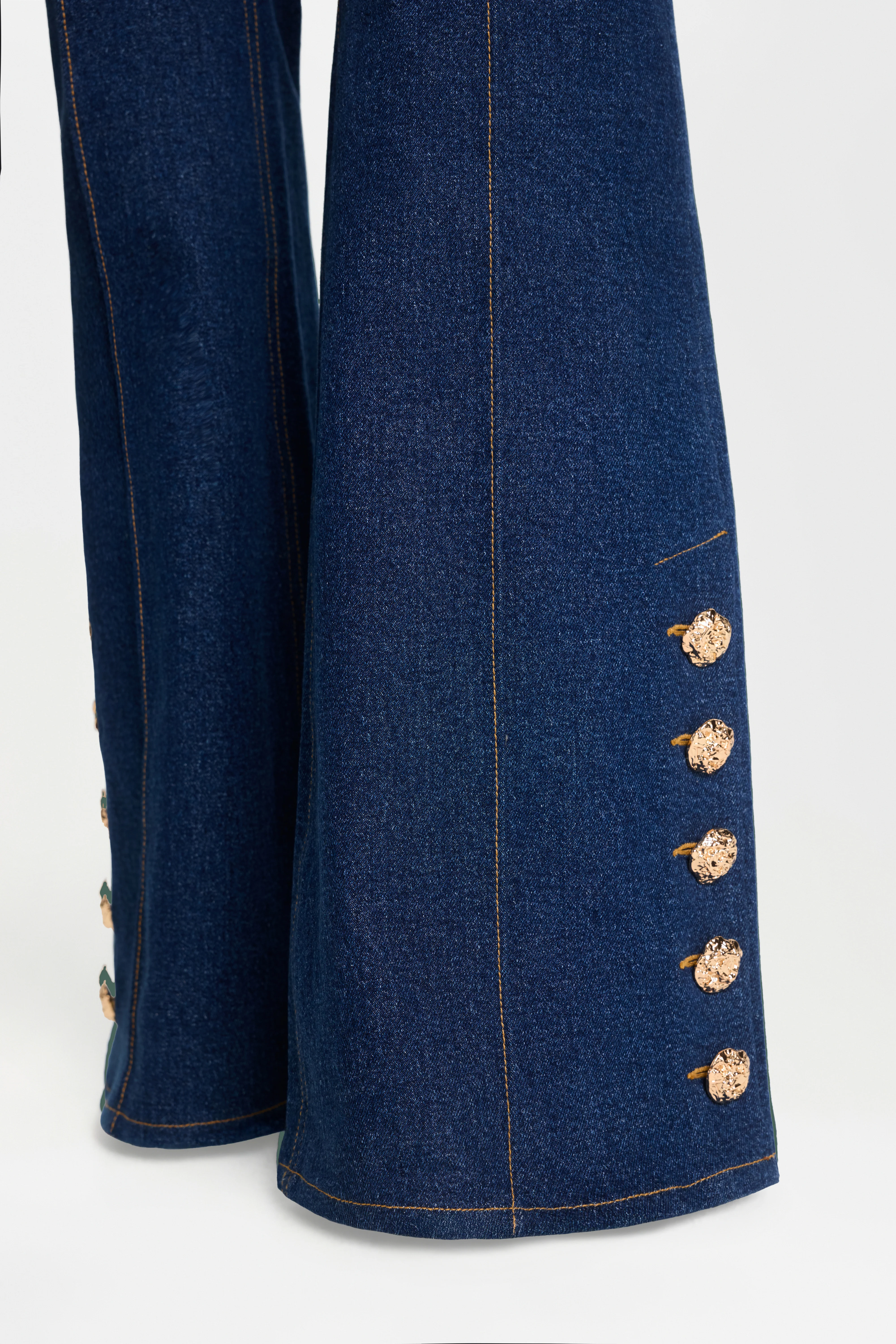 Kendra Dark Denim Trousers - Image 8
