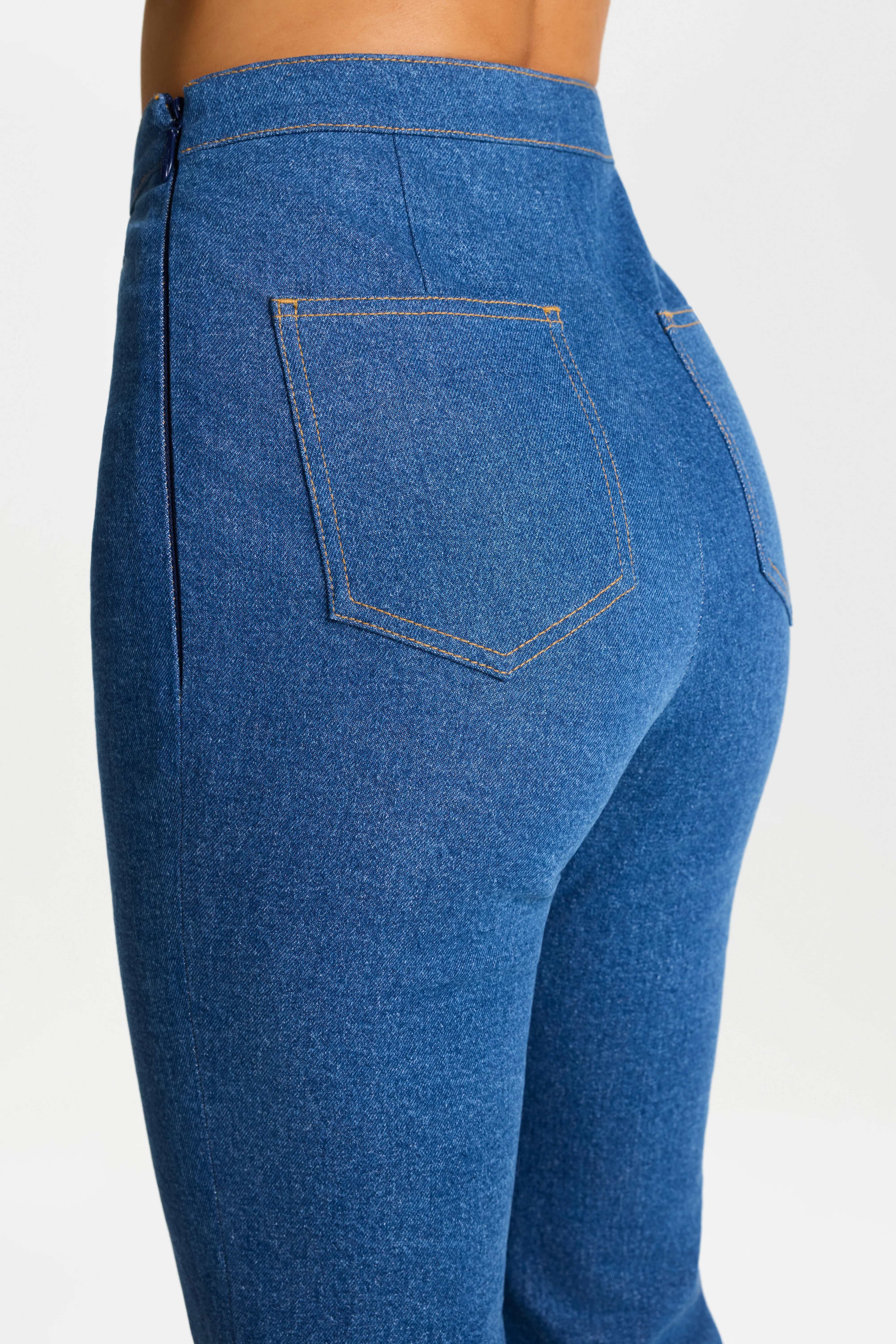 KENDRA LIGHT DENIM TROUSERS - Image 6