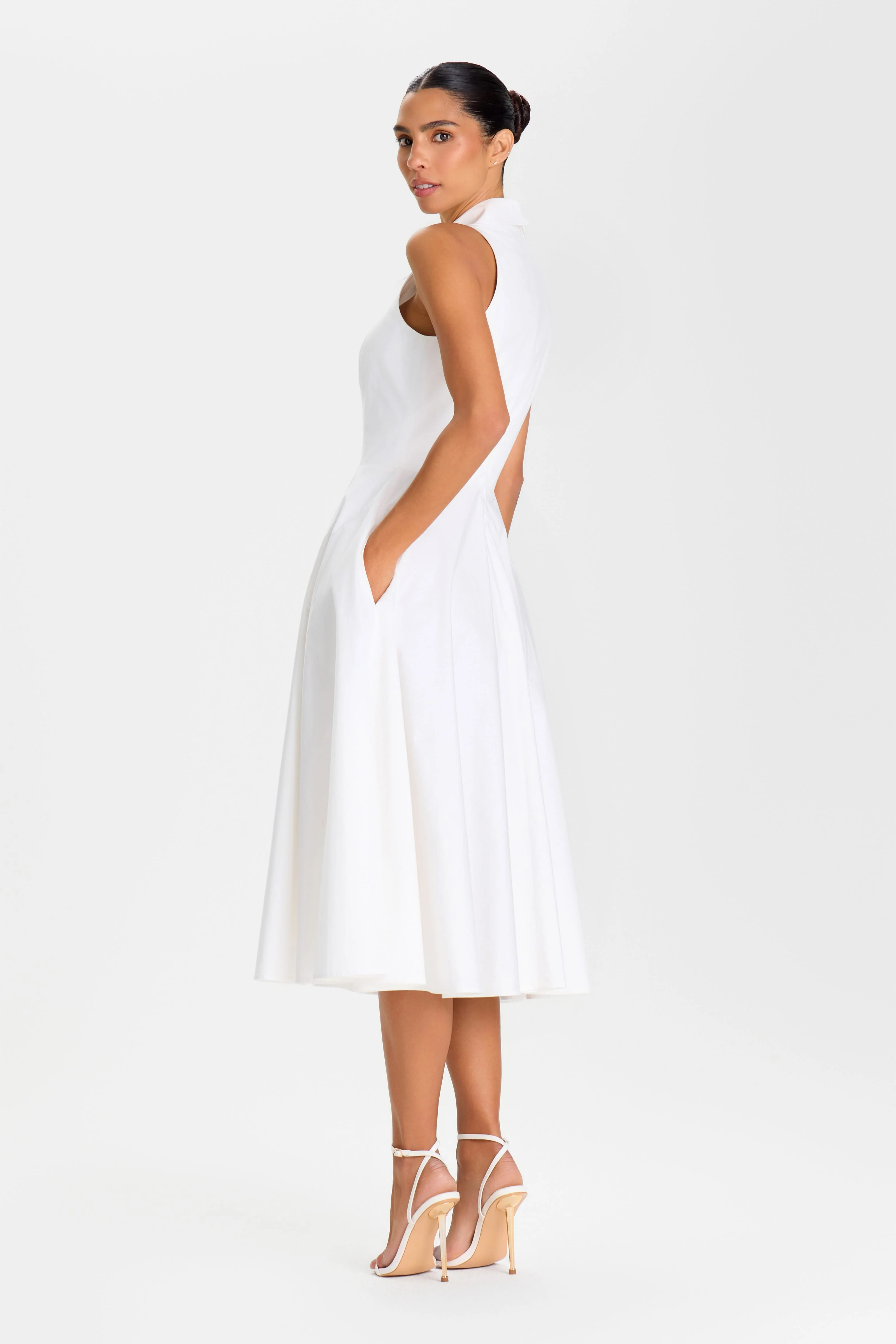 Laura White Dress - Image 4