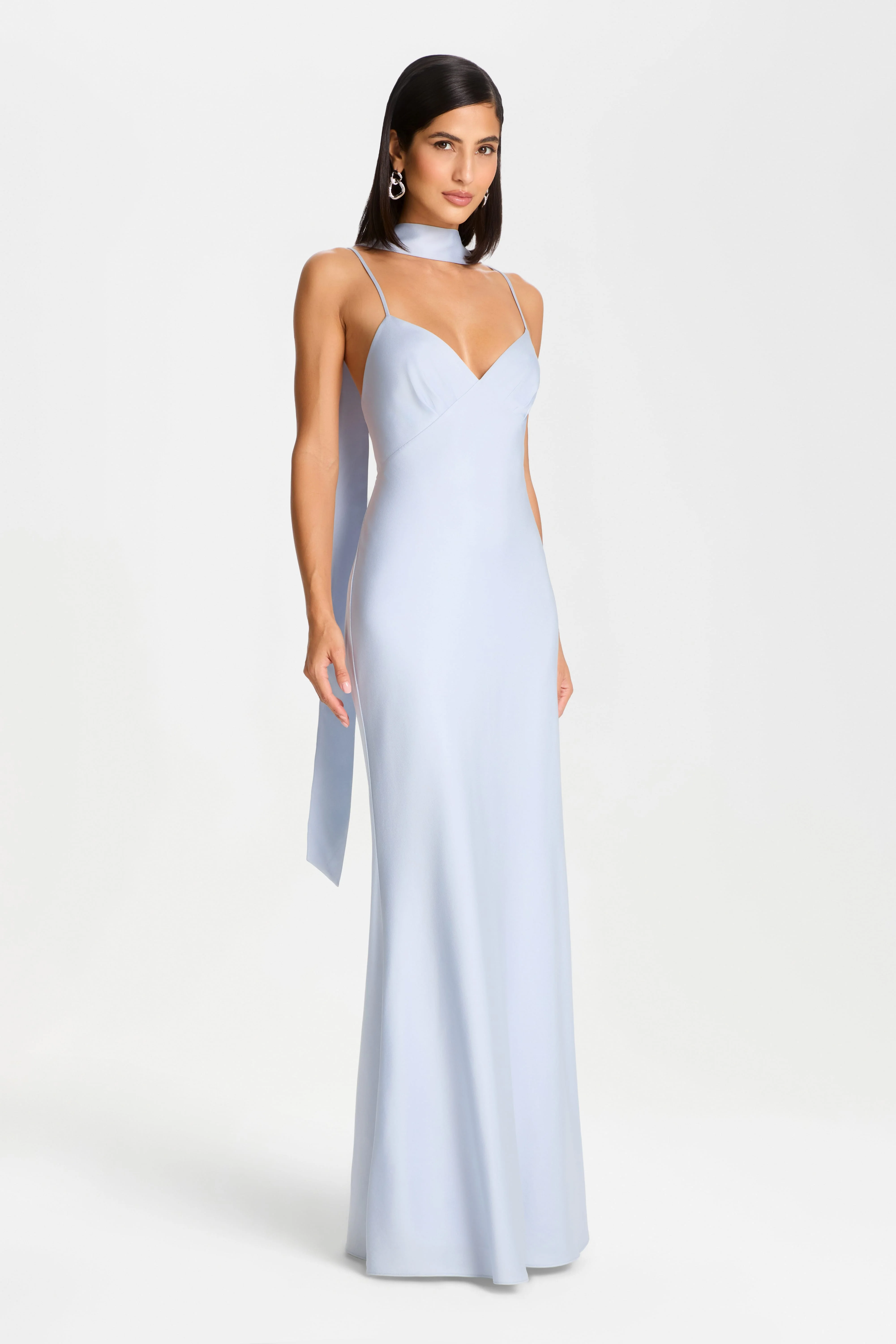 Leanna Blue Dress - Image 3