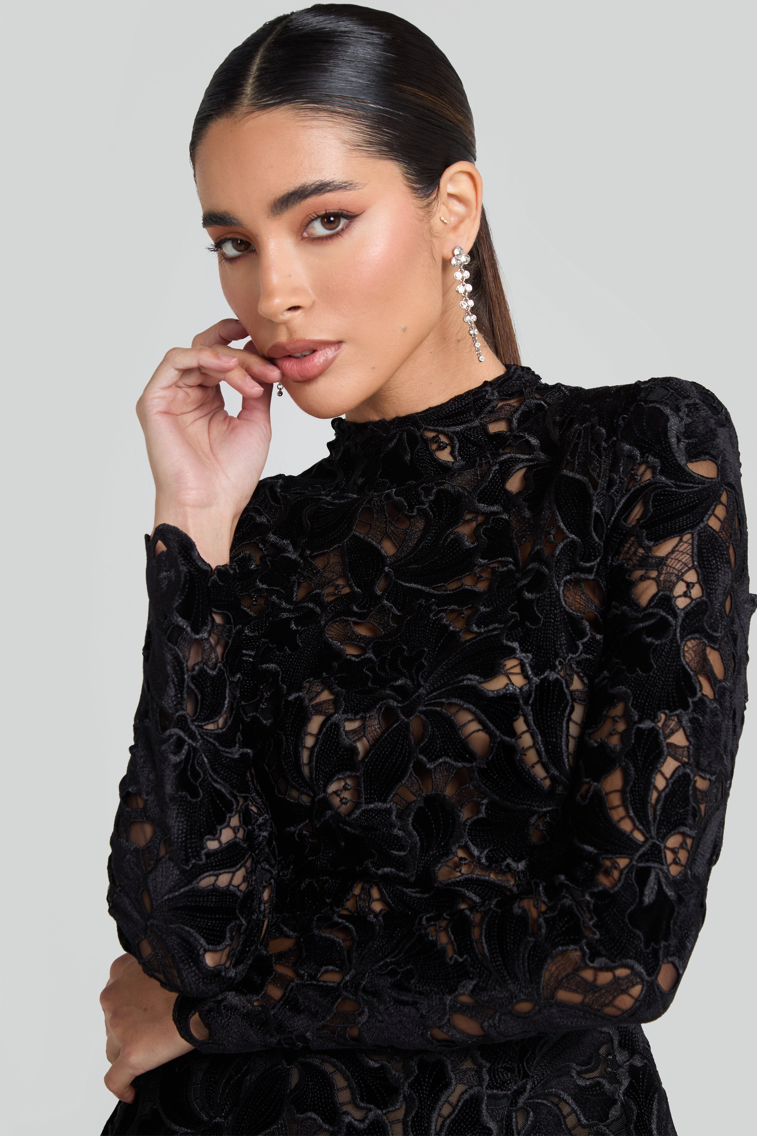 Lydia Black Dress - Image 5
