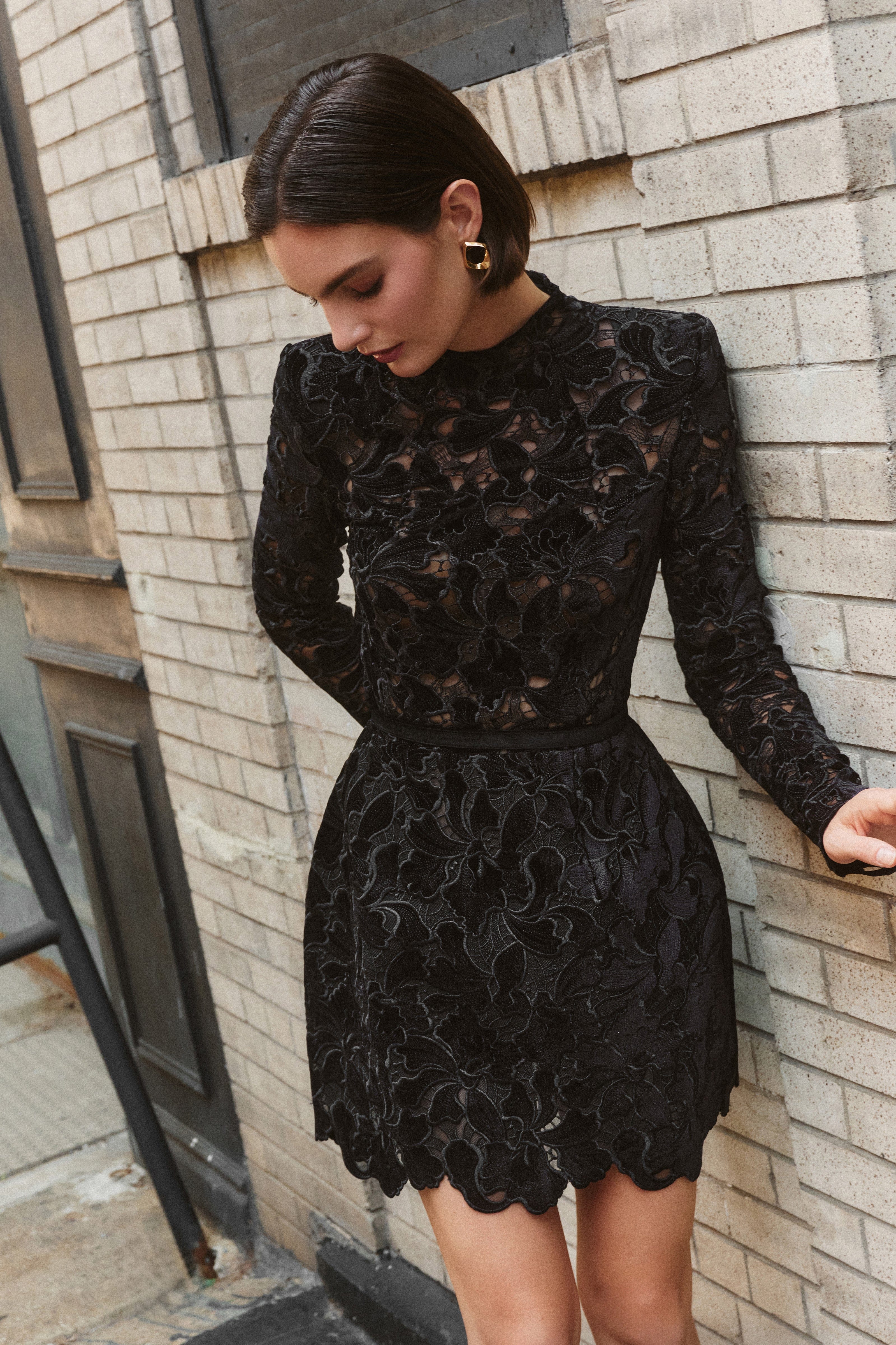 Lydia Black Dress - Image 7
