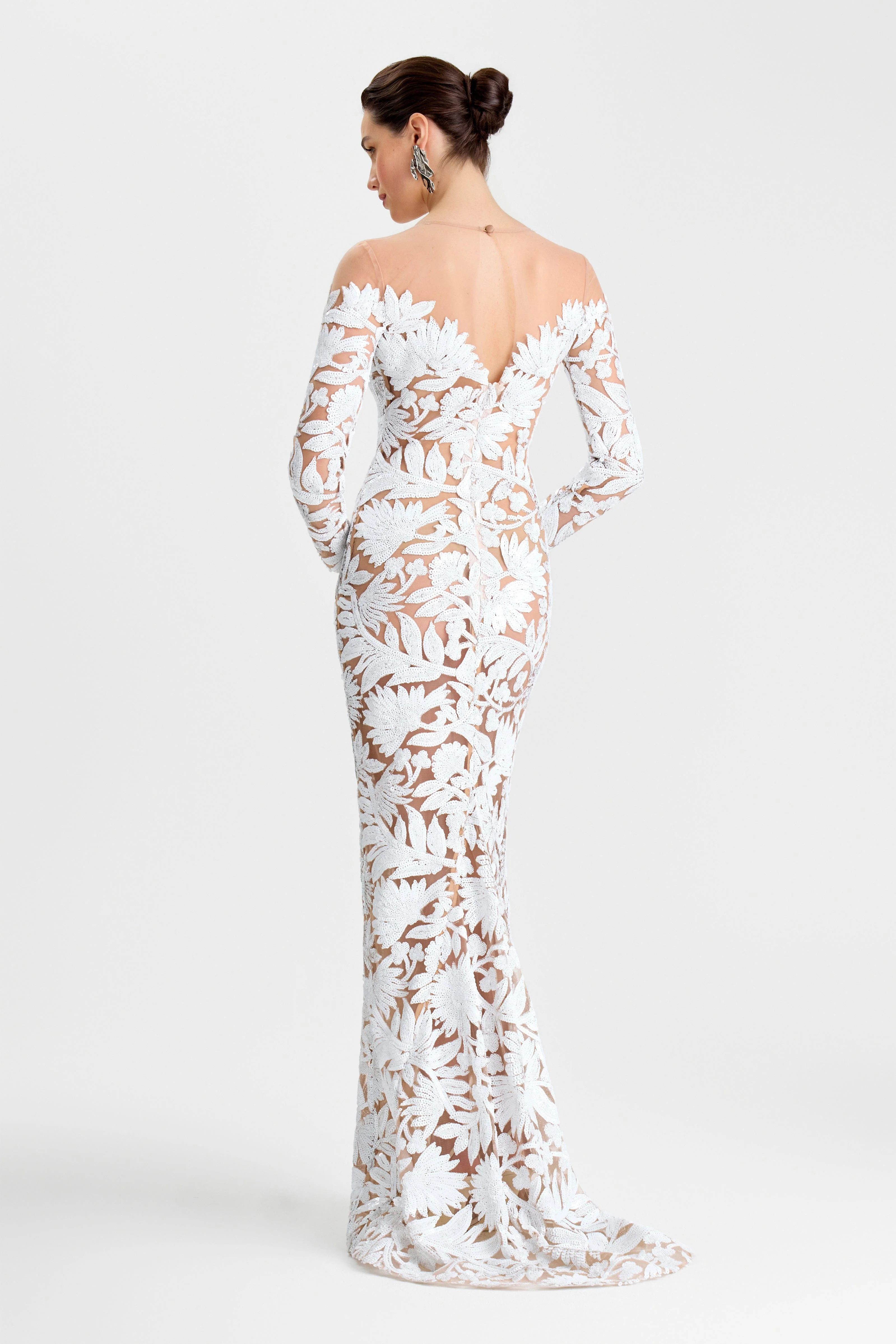 Melissa White Dress - Image 4
