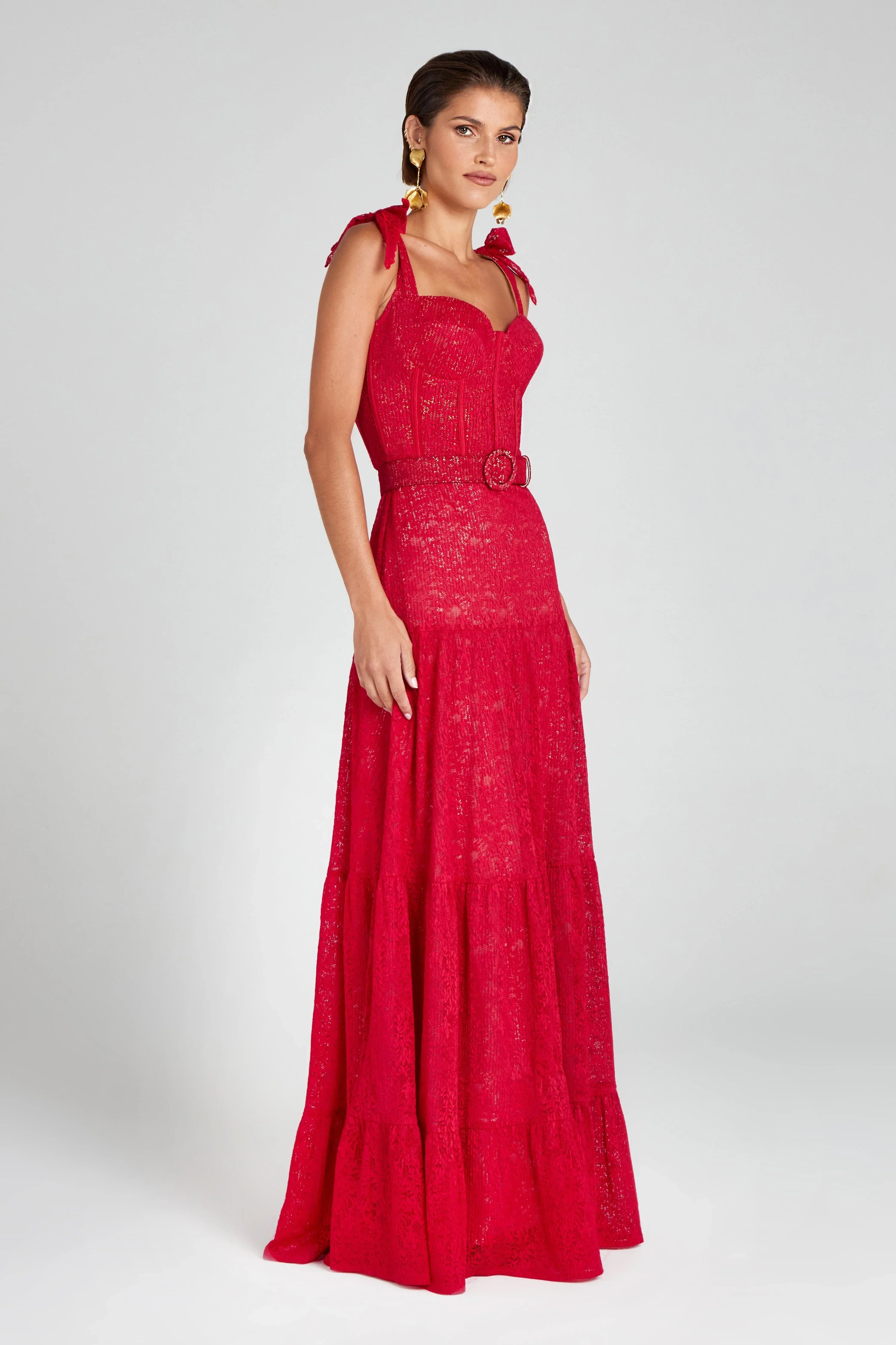 Miranda Red Dress - Image 12