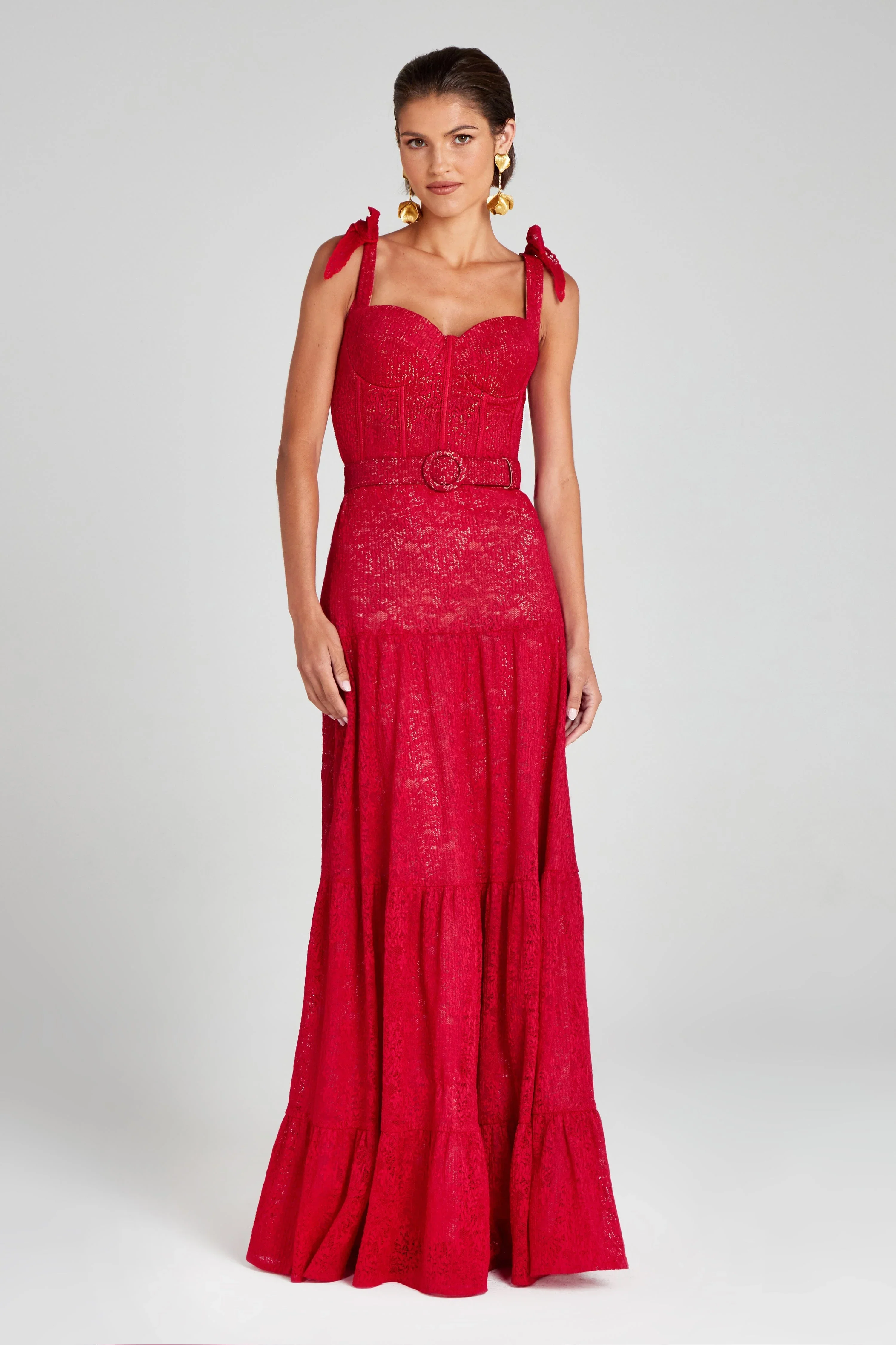 Miranda Red Dress - Image 20
