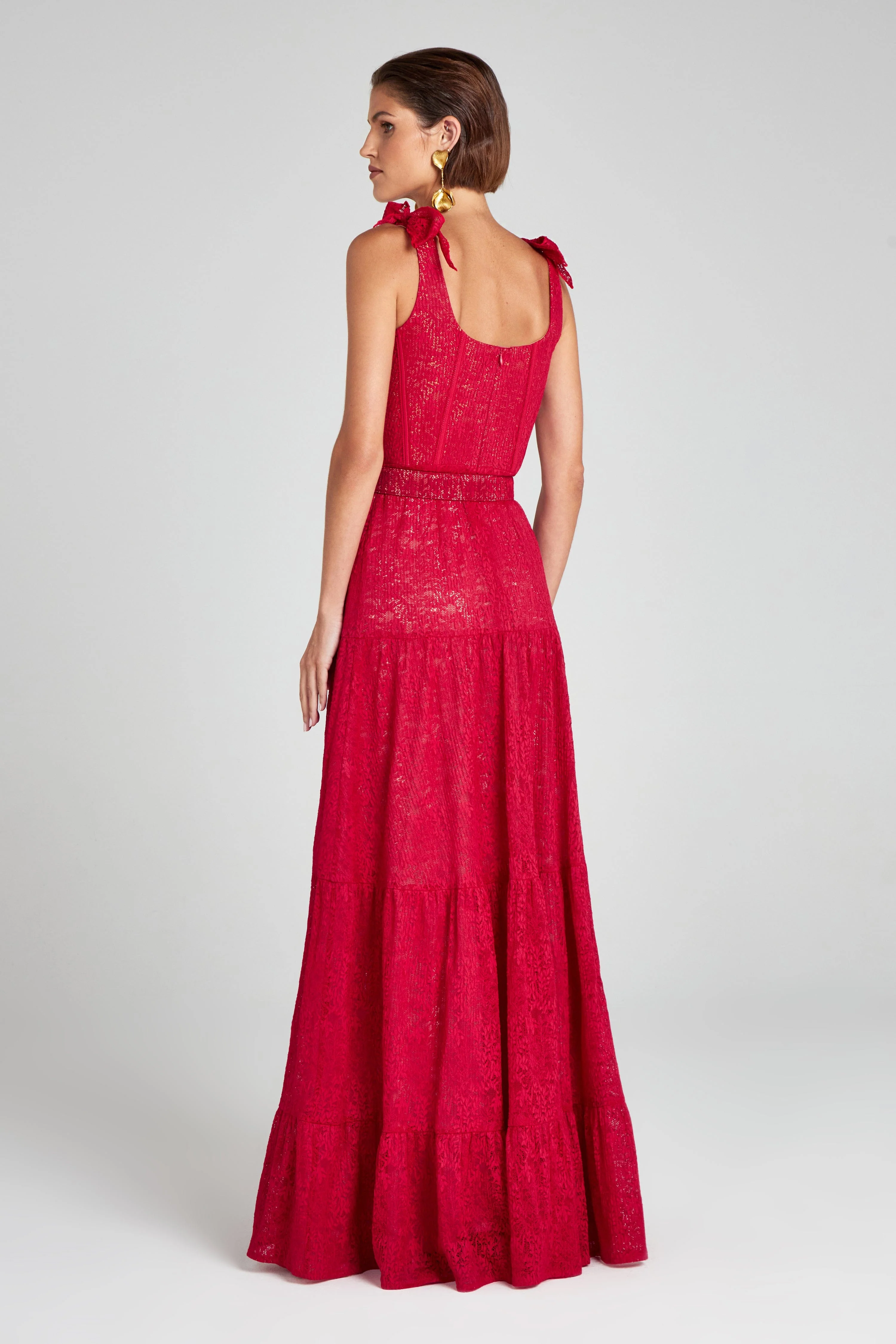 Miranda Red Dress - Image 4