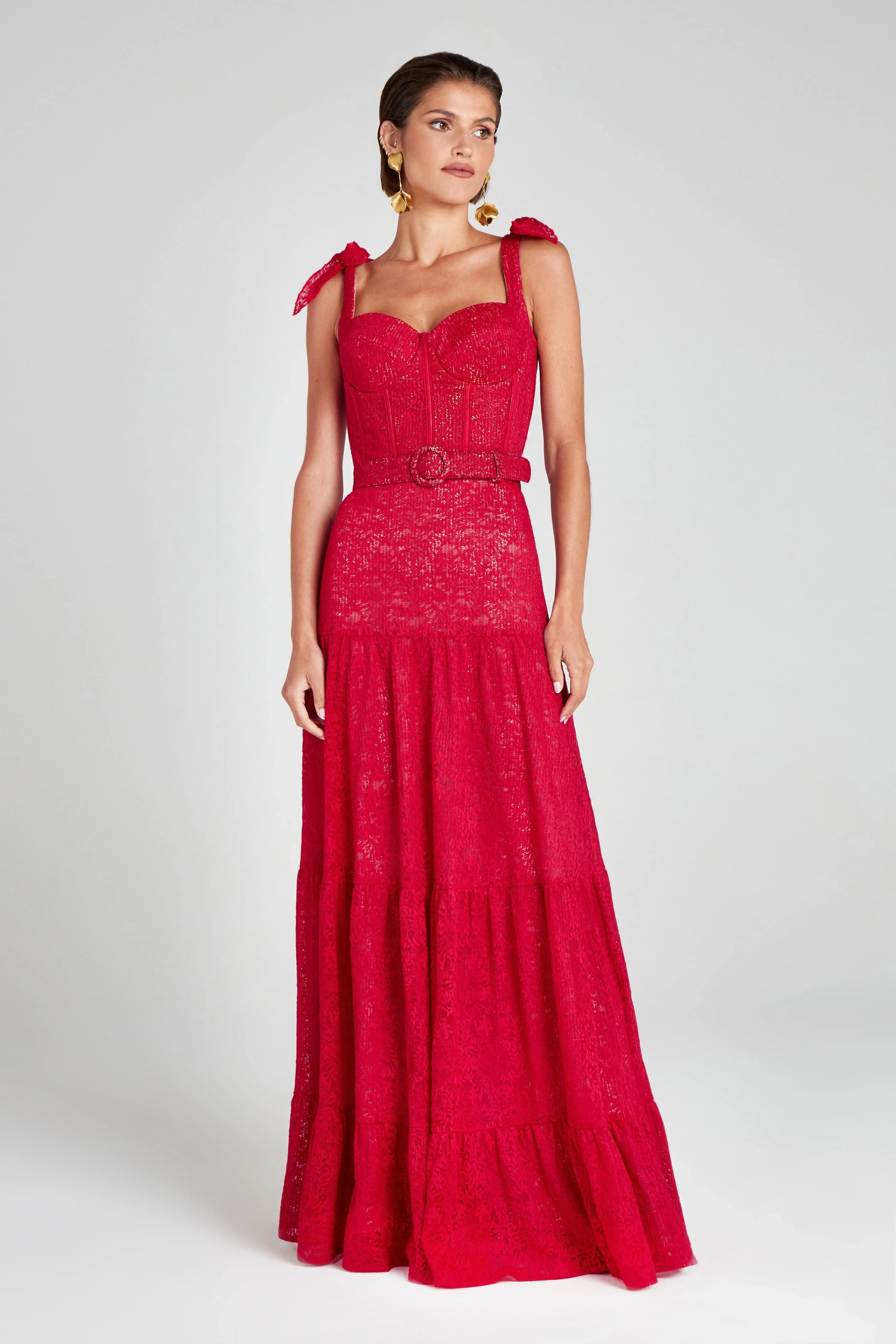 Miranda Red Dress - Image 6