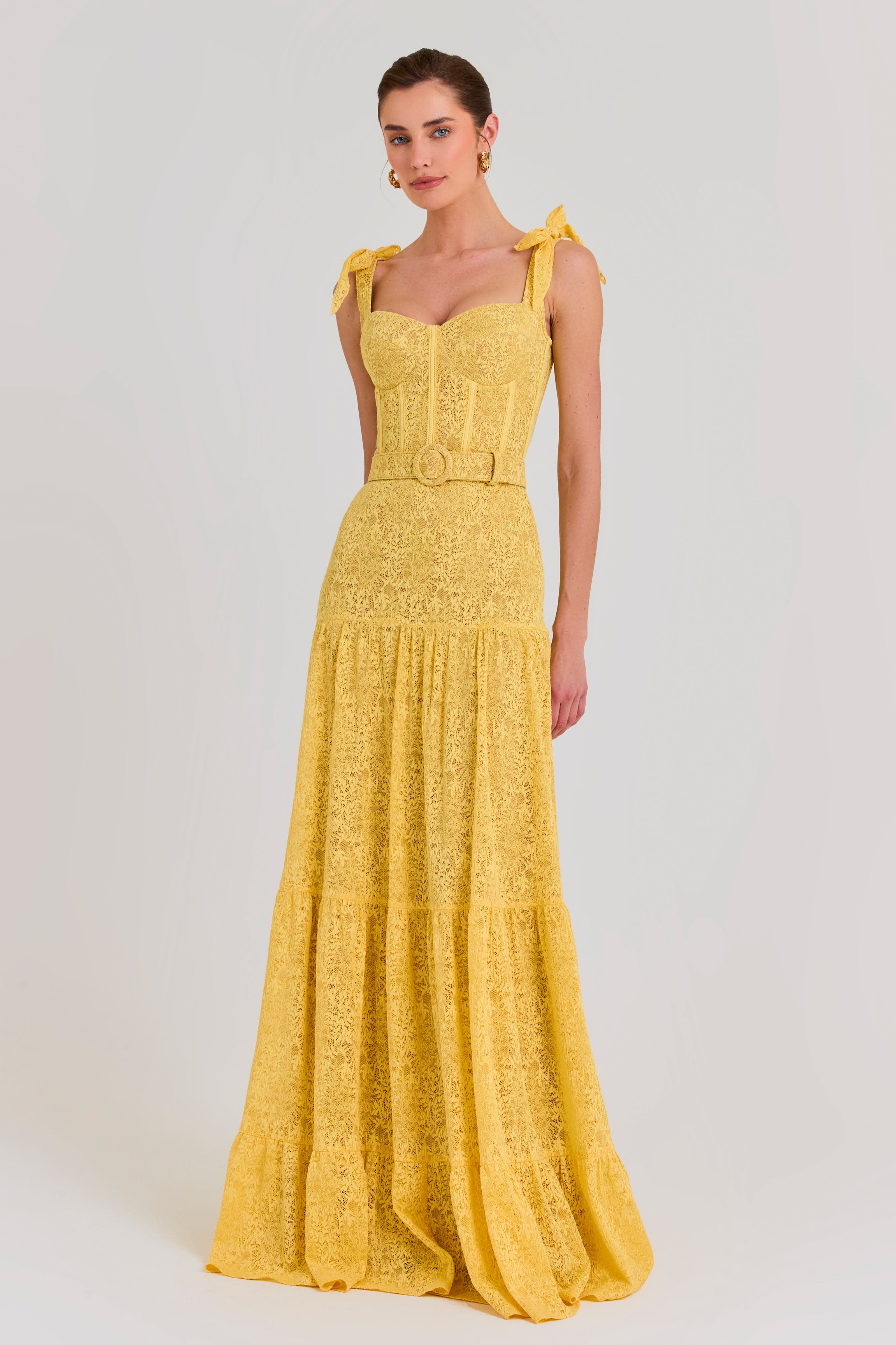 Miranda Yellow Dress - Image 10