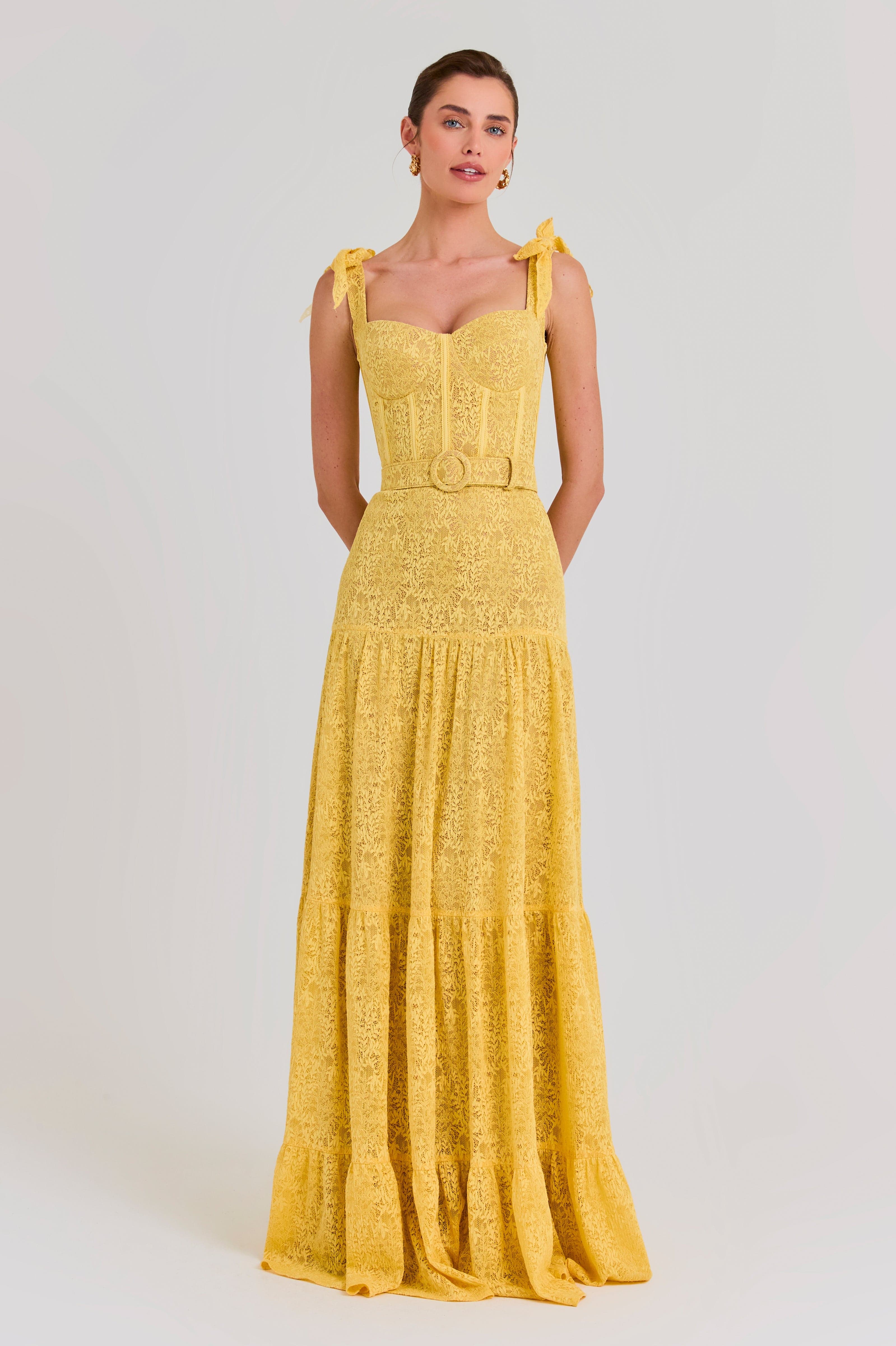 Miranda Yellow Dress - Image 11