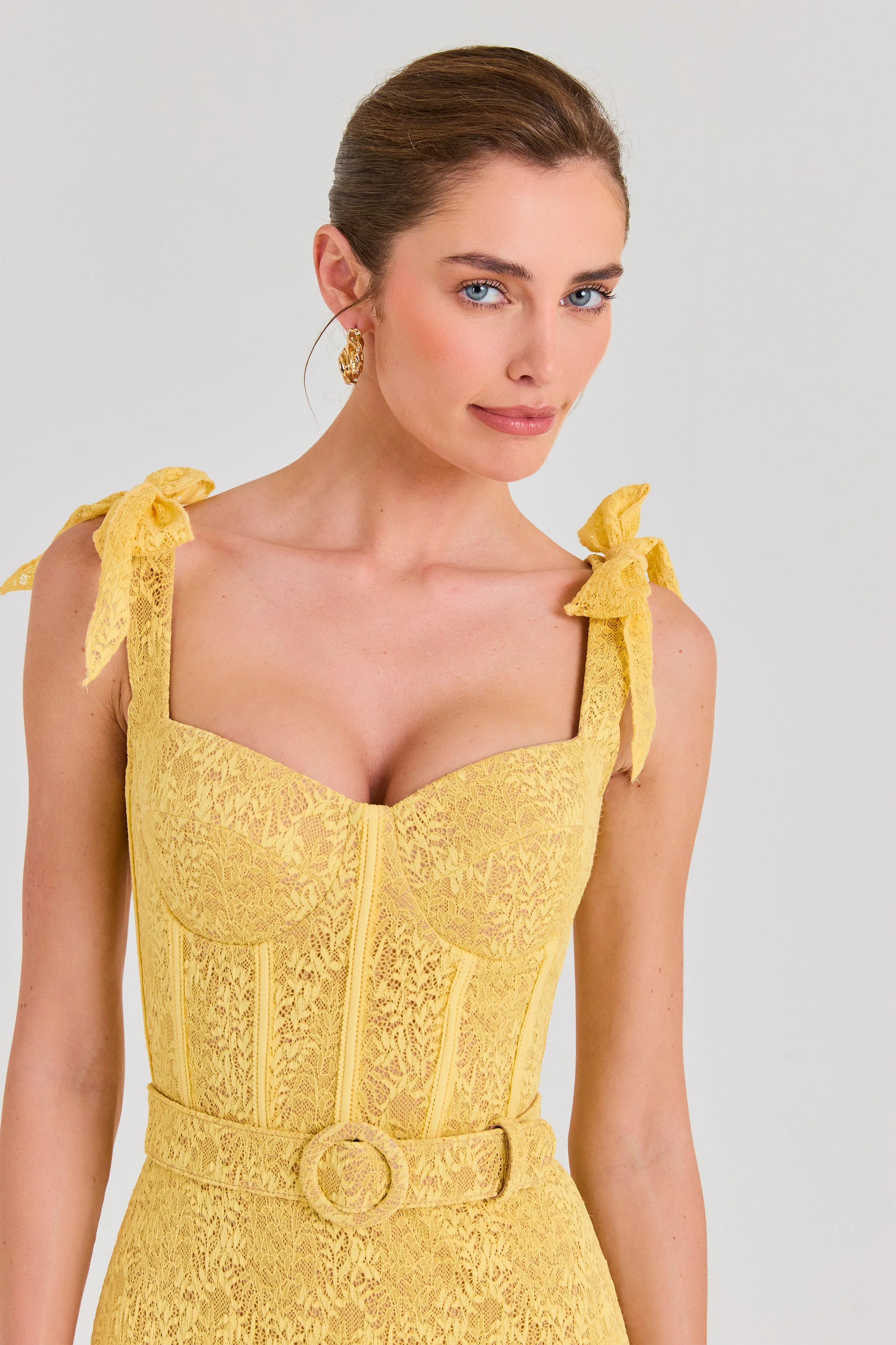 Miranda Yellow Dress - Image 7