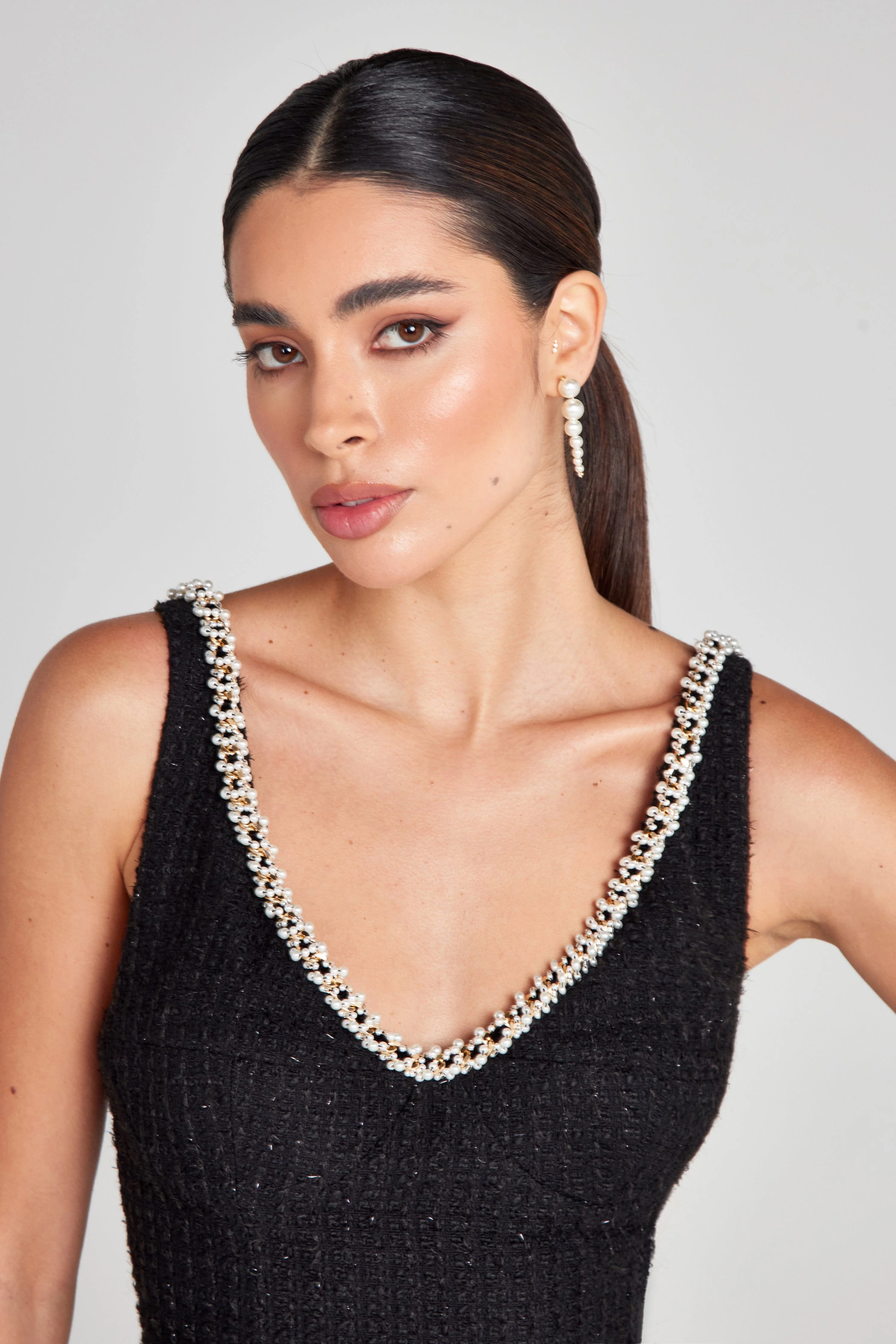 Penelope Black Dress - Image 5