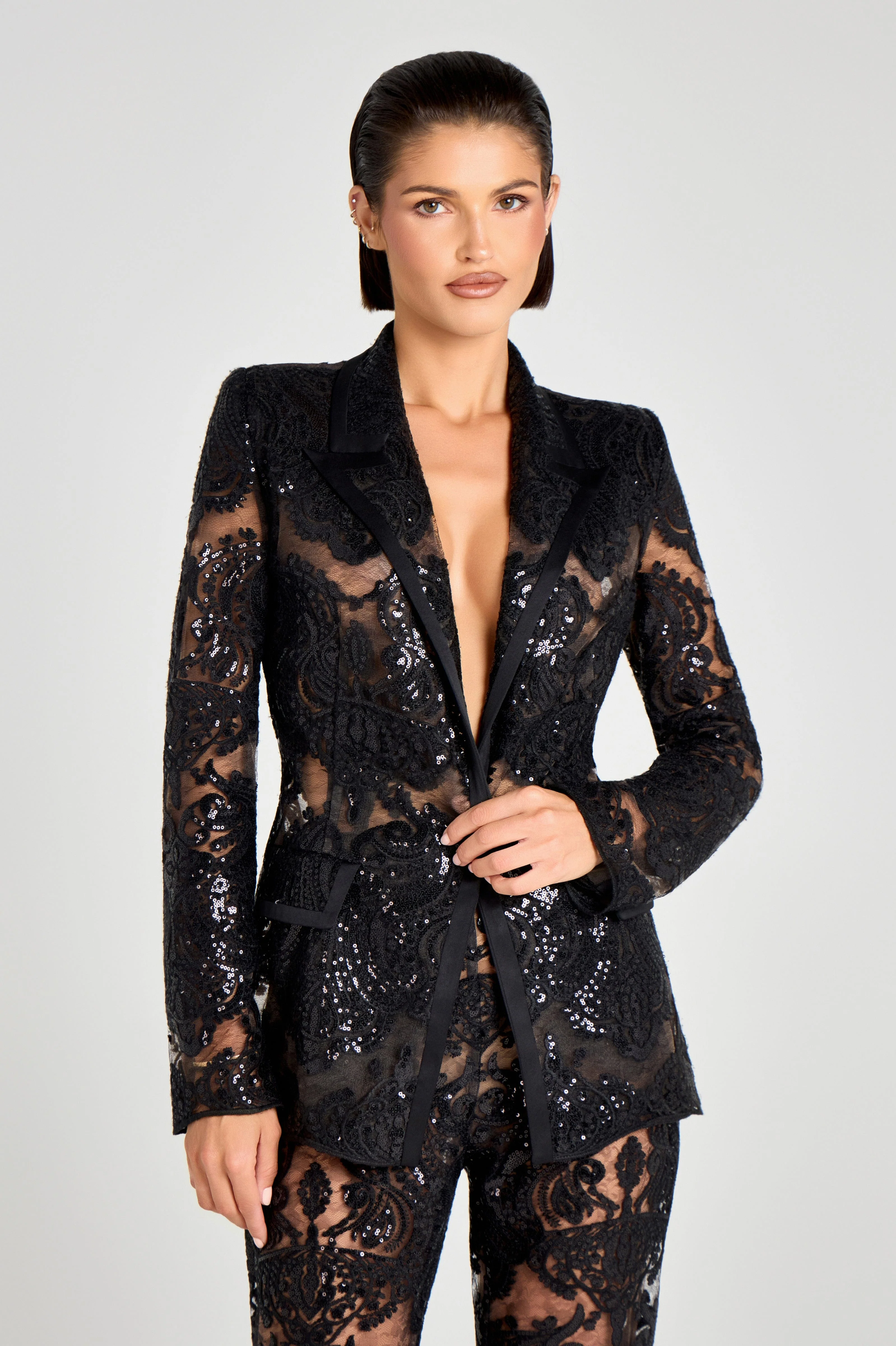 Piper Black Blazer