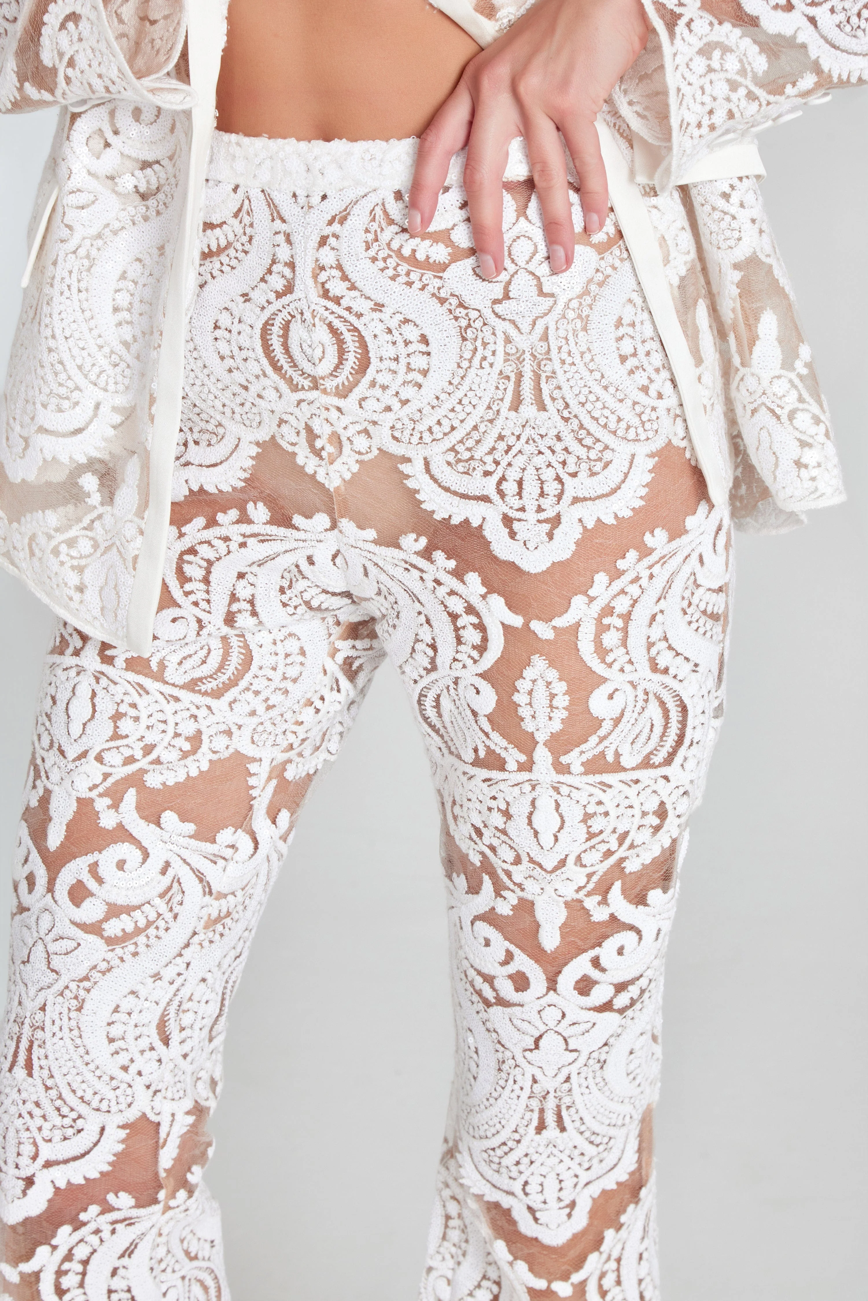 Piper White Trousers - Image 4