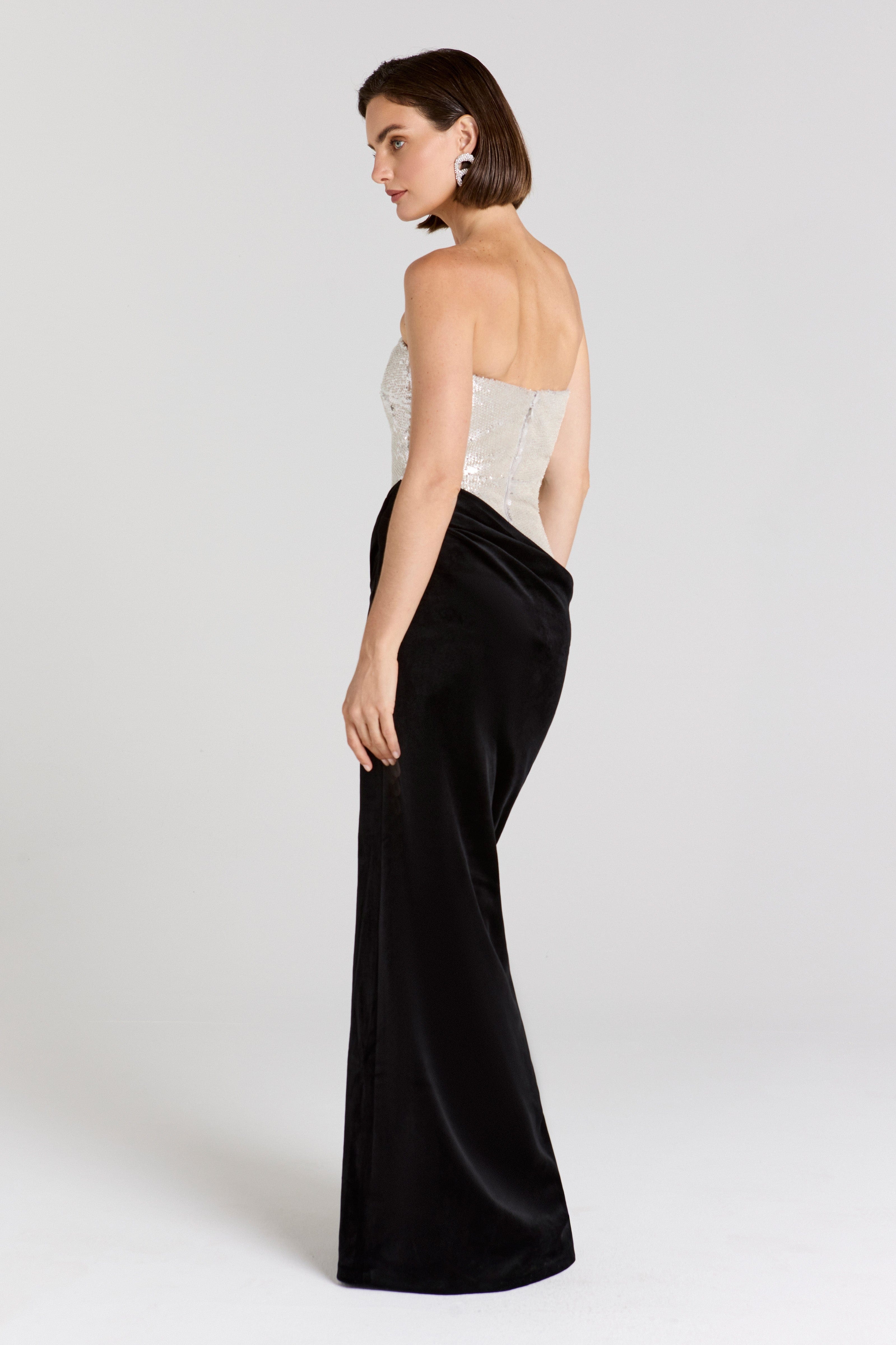 Samantha Silver Dress - Image 3