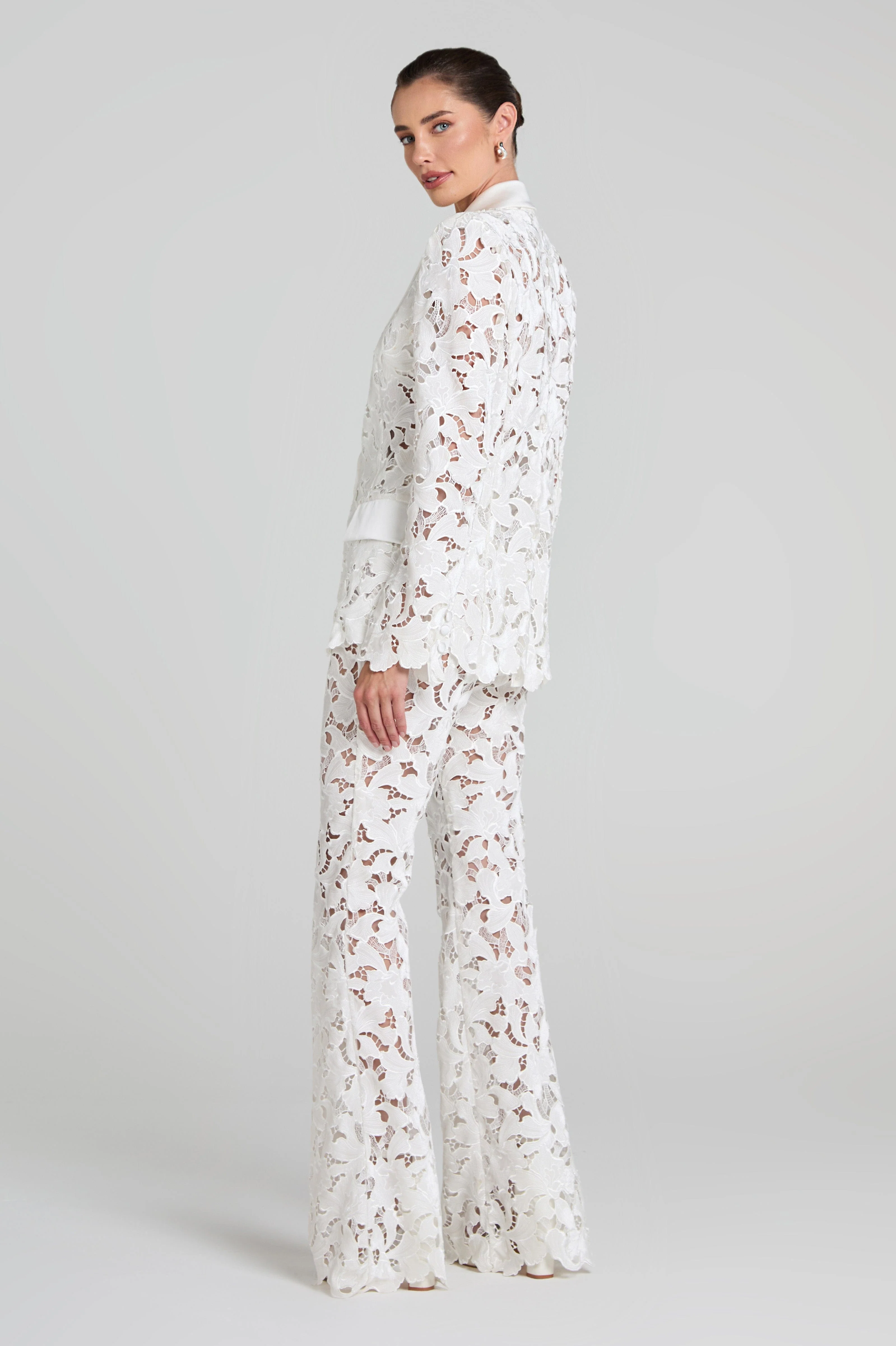 Valia White Blazer - Image 8